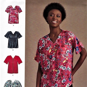 新しい 8949 Simplicity Misses' Length and Sleeve With Blouses 裁縫材料