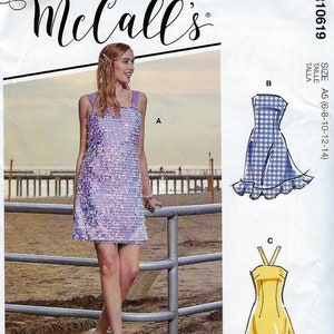 McCALLS  #M8111/R10619 ~#CelesteMcCalls~Romantic Fashion~Misses&#39; Dresses~ Misses Sz 16-24~New