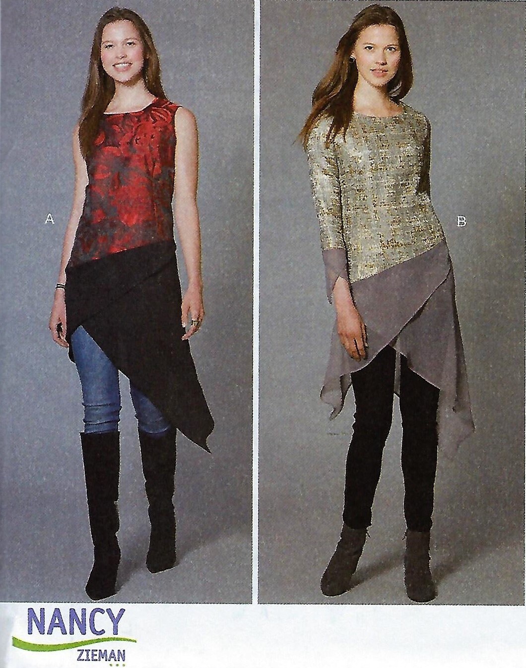 Mccall'sm7689nancy ZIEMAN Misses' Tunic-style Tops With Mccall'sm7689nancy ZIEMAN Misses' Tunic-style Tops With