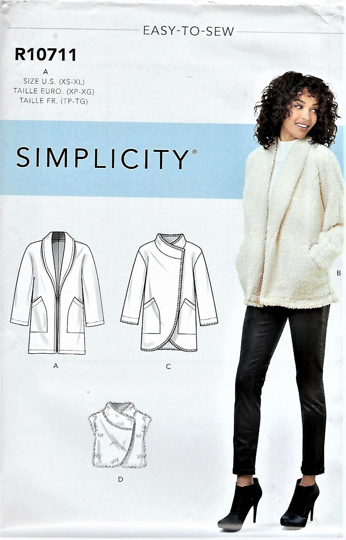 Simplicity Pattern R10711/8218Misses' Easy-to-Sew | Etsy