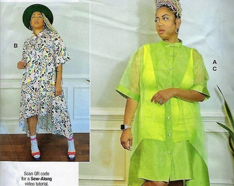 Know Me Shirtdress Pattern: ME2026, Misses' Size 8-16, Uncut