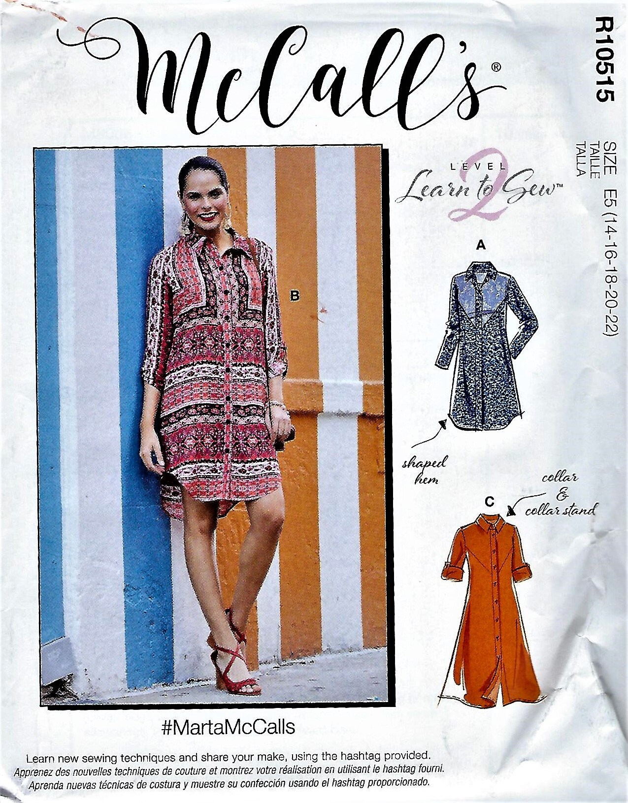 Mccalls PATTERN #m8086/r10515~martamccalls~romantic Fashion~misses ...