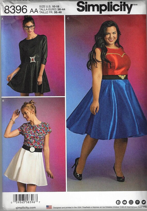 McCalls Sewing Pattern 8396 Creative Woman's Misses 10,12,14 Dress Tunic Pull-On Pants