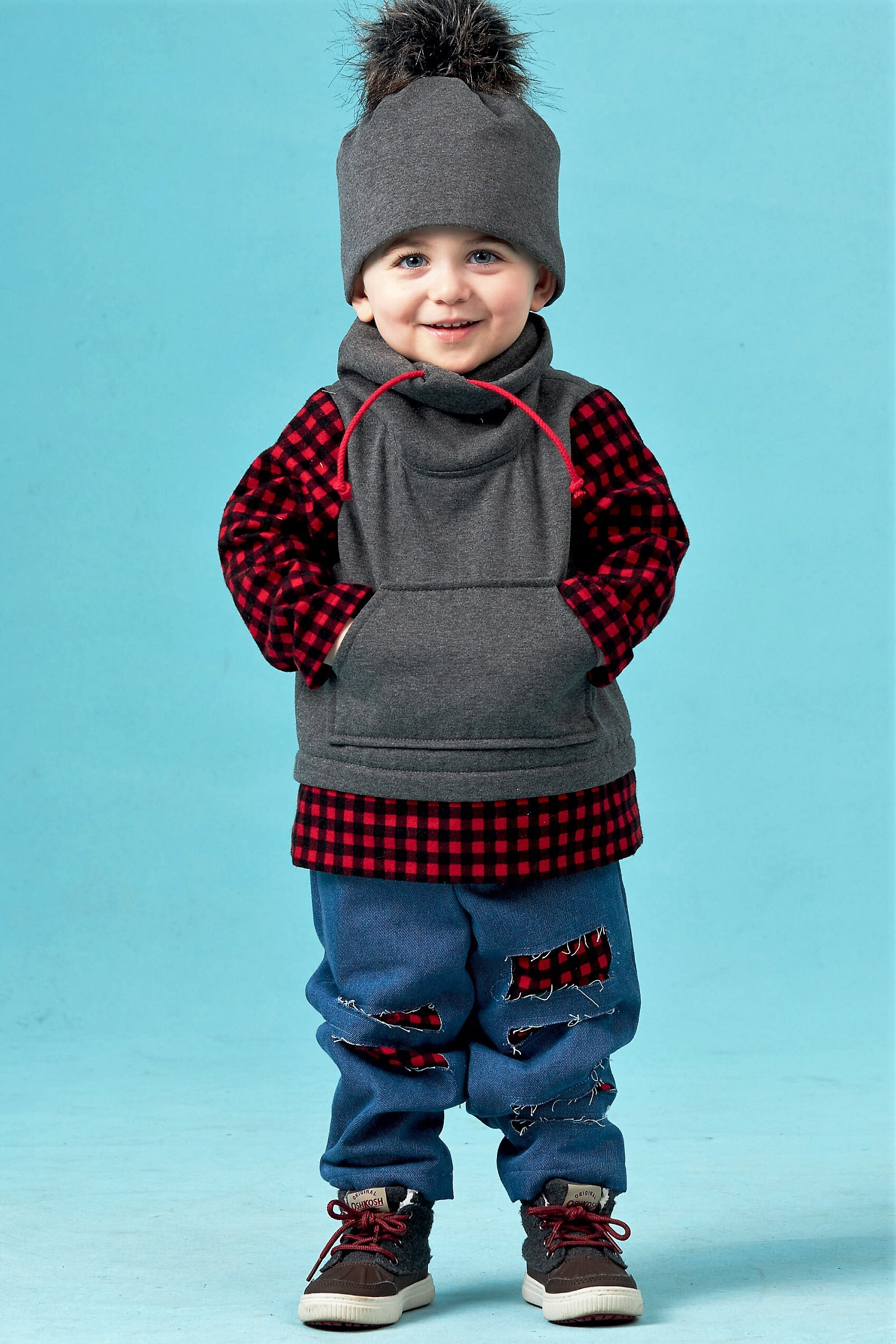 Fashion Kids❤️ Simplicity Pattern #8997~ Children's Pants, Knit Top and Hat