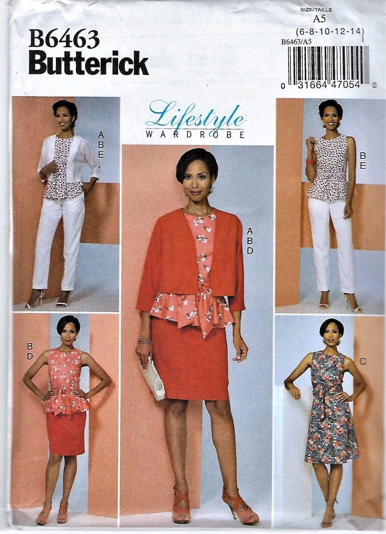 McCalls Patterns Misses 14-22 Dresses Tops Jackets Skirt Pants Vest UNCUT U PICK McCalls Patterns Misses 14-22 Dresses Tops Jackets Skirt Pants Vest UNCUT U PICK