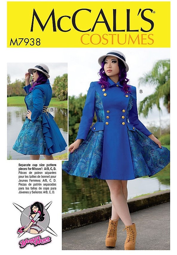  McCall's Patterns Women's Superhero Halloween and Cosplay  Costume Sewing Pattern by Yaya Han, Sizes 14-22 : Arts, Crafts & Sewing