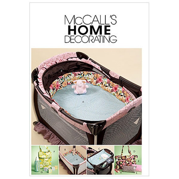 Brand New McCALLS BABY ITEMS  Pattern m5829 Sew Adorable Baby Items Uncut Factory Folded