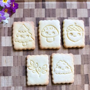Emporte-pièce personnalisé thème forêt, personnalisable prénom et motifs, emporte-pièce biscuit, idée cadeaux