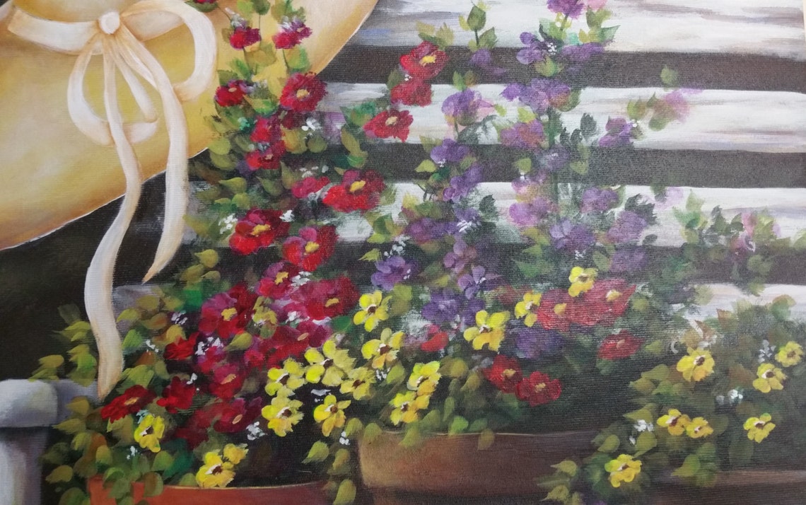 The Garden Bench Etsy