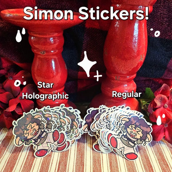 Iron Lung Simon the Convict Sticker