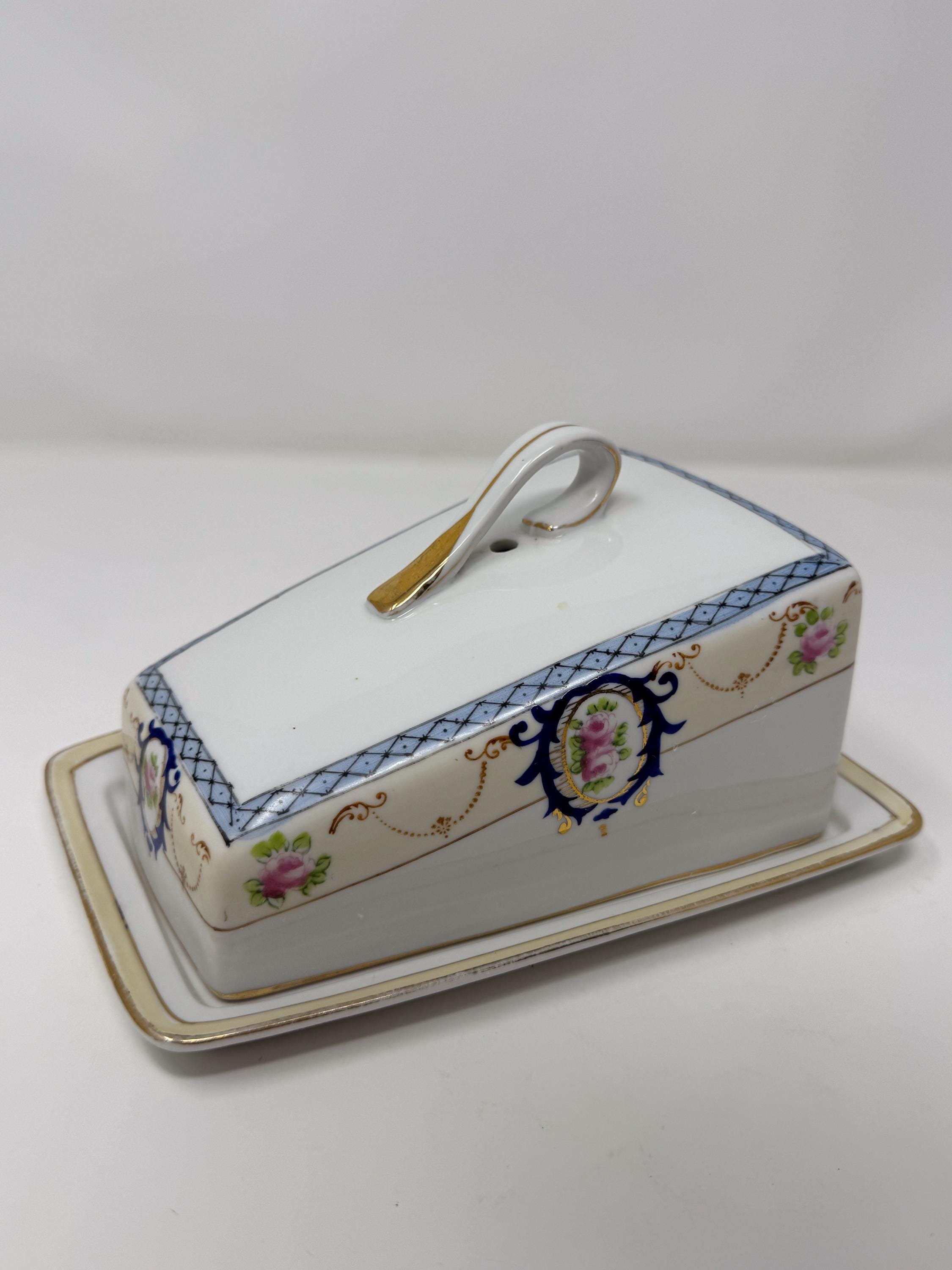 Noritake Porcelain Trinket Box - Etsy
