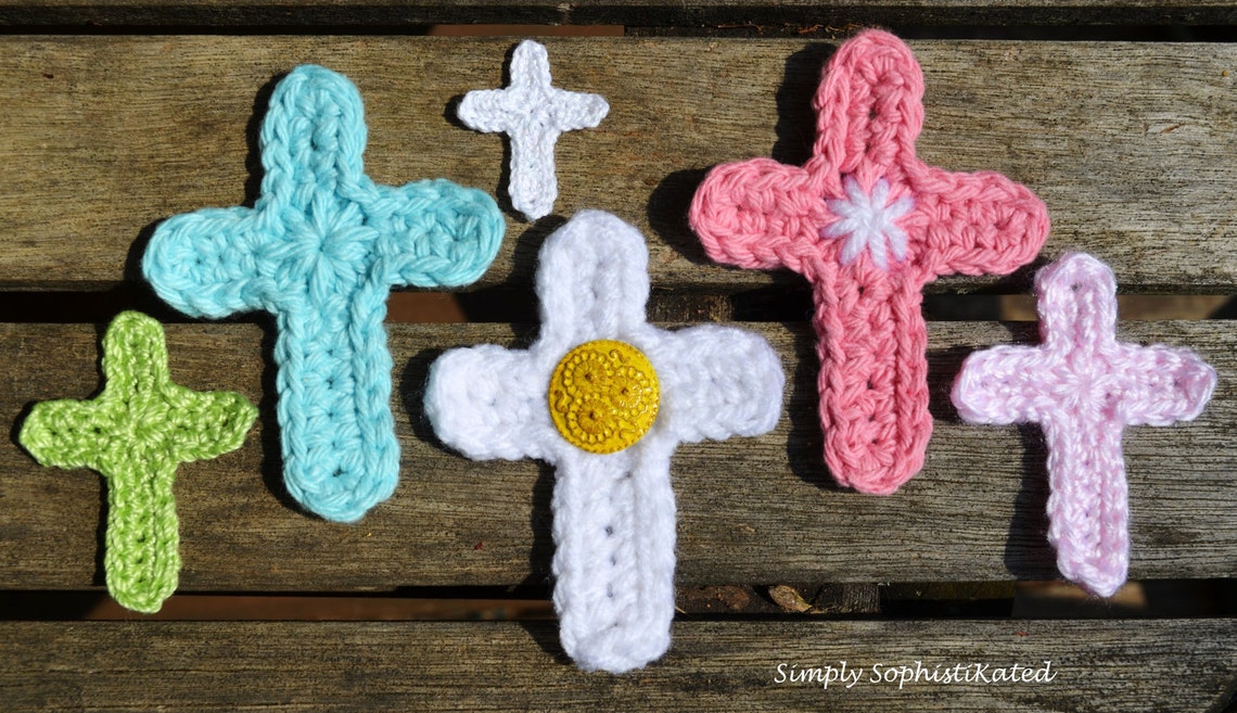 Crochet CROSS PATTERN Etsy