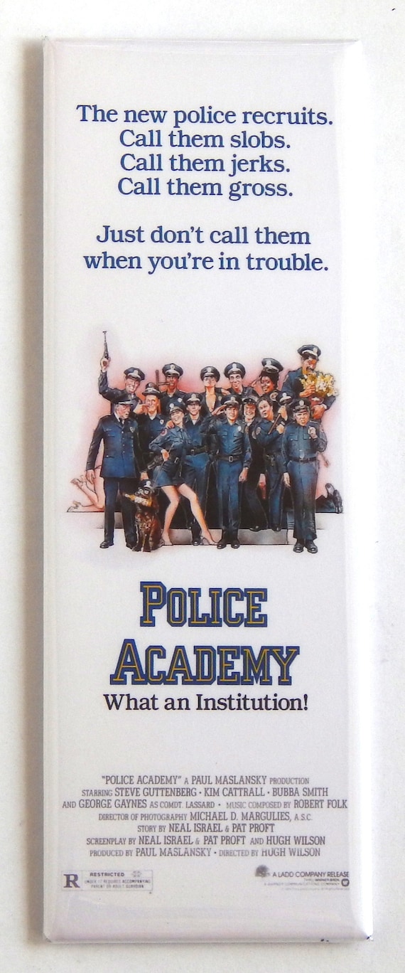 Police Academy 2 FRIDGE MAGNET movie poster