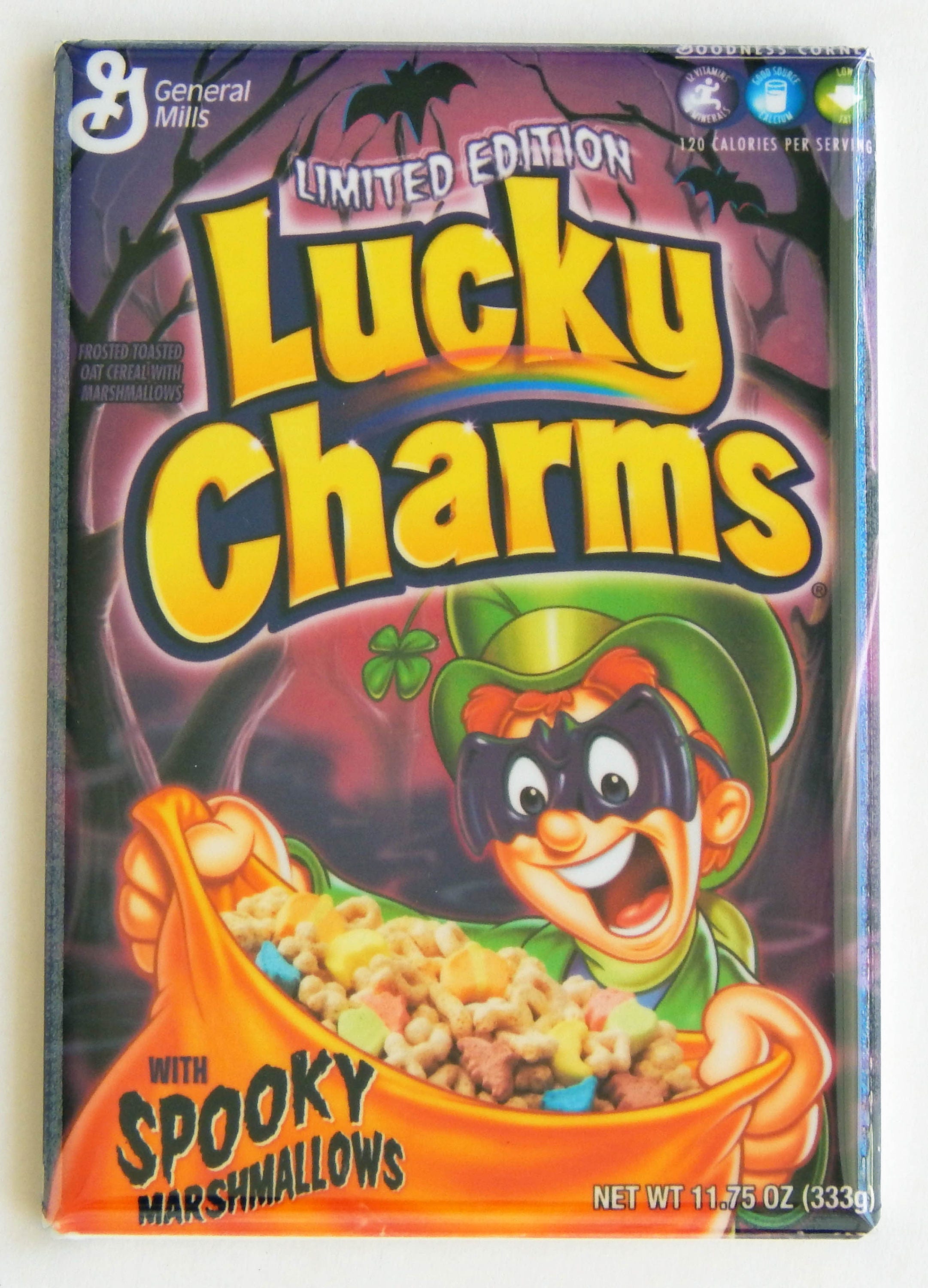 Halloween Lucky Charms Cereal Box Fridge Etsy