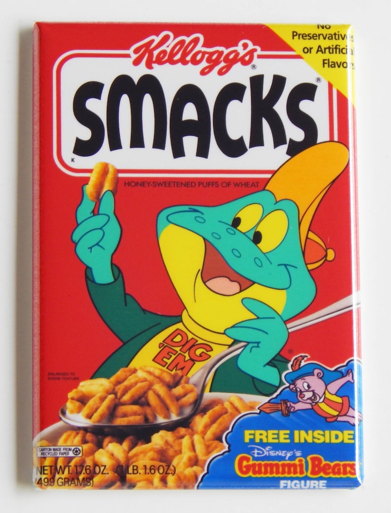 Sugar Smacks Cereal Box Fridge Etsy