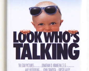 Look Who's Talking Movie Poster Fridge Magnet