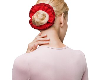 Coletero deportivo con lazo extraíble / Coletero para el cabello / Bonita goma para el cabello para entrenar / Coletero de poliéster reciclado / Accesorio para el cabello para el gimnasio