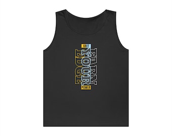 Earn Your Edge Power Lifting Tank Top - Motivations Workout Tank Top - Herren Classic Fit Baumwolle Fitness Tank Top