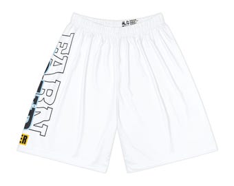 Earn Your Edge Performance-sportbroek, lichtgewicht, atletische trainingsshort voor heren - gedurfde grafische streetwear-sportkleding