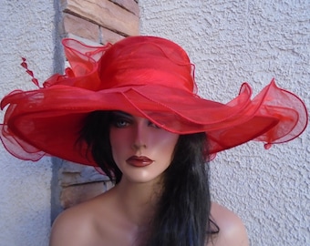 red derby hat