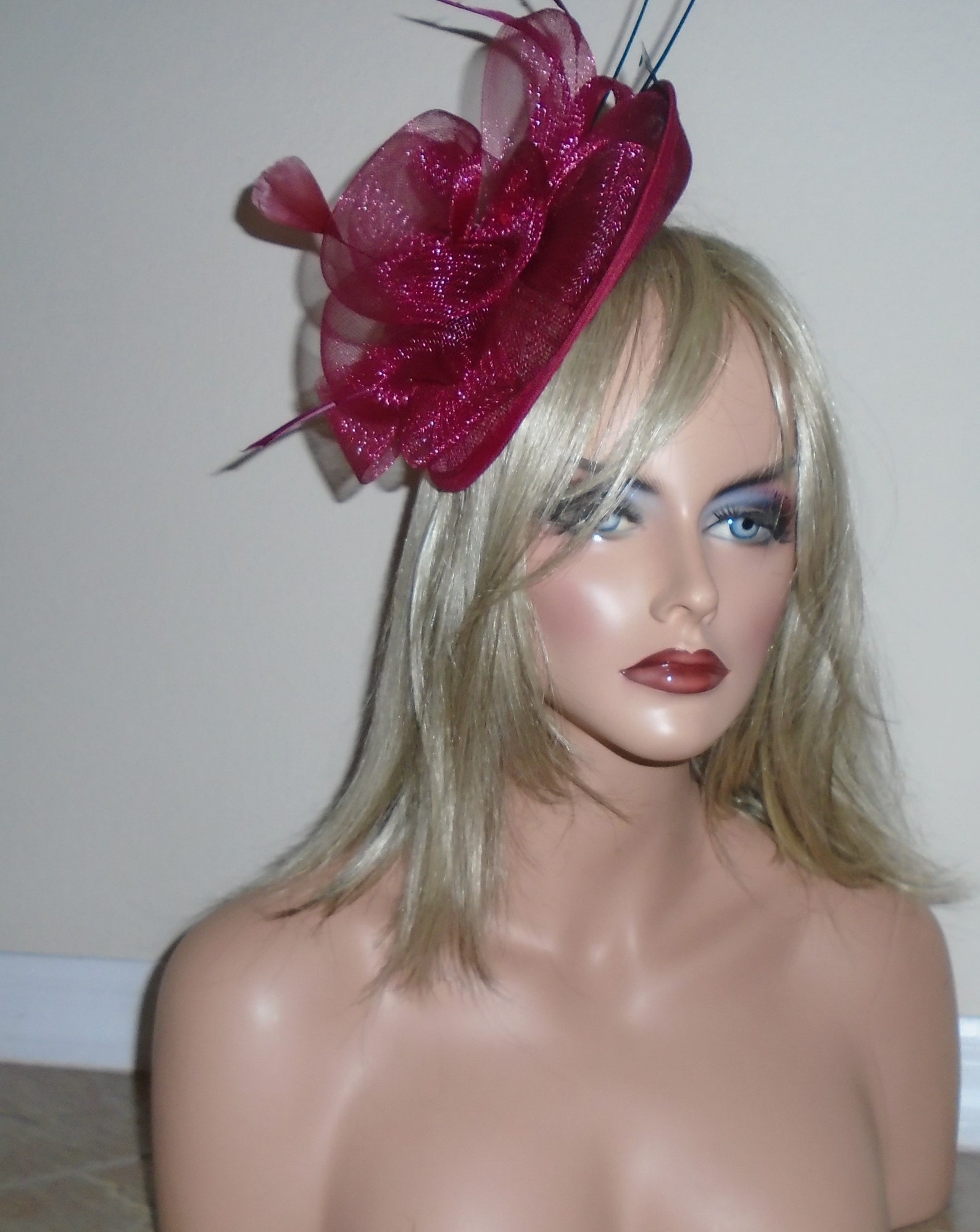 Wine fascinator wedding fascinator Etsy