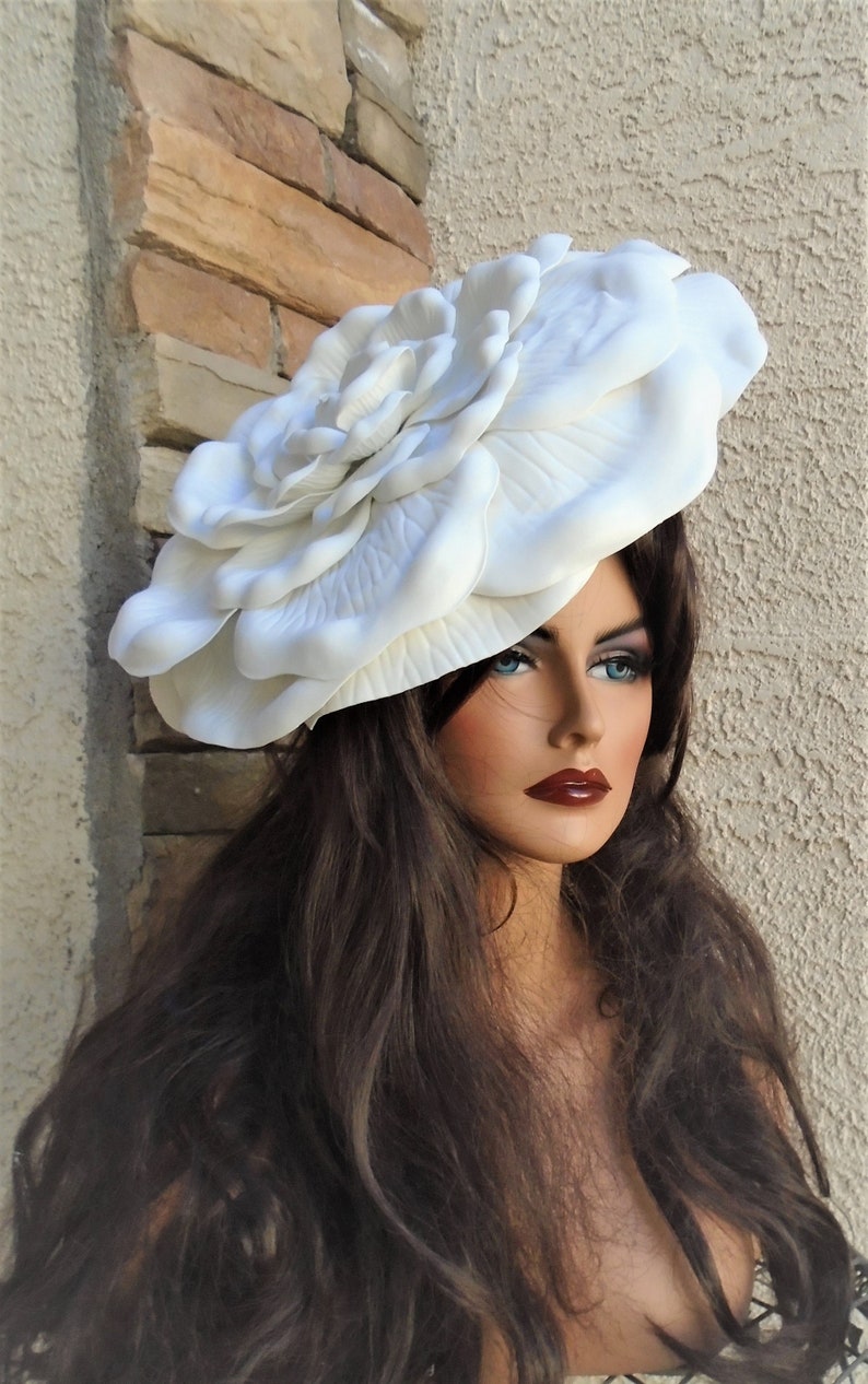 Kentucky Derby Hat Ivory Etsy
