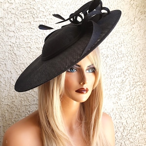Black Fascinator