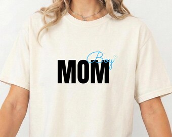 Junge Mama Shirt, Junge Mama T-Shirt, Komfort Farben Junge Mama Shirt, Mama von Jungen T-Shirt, Muttertag Shirt, Geschenk für Mama, Mama T-Shirt, neue Mama Shirt