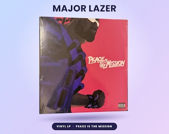 Major Lazer – Peace Is the Mission (LP de vinilo, 2015, Mad Decent) – Álbum precintado