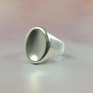 Worry Stone Ring in Sterling Silver, Silver Worry Stone, Anti-anxiety Jewelry, Anxiety Jewelry, worry stone jewelry, stress relief jewelry