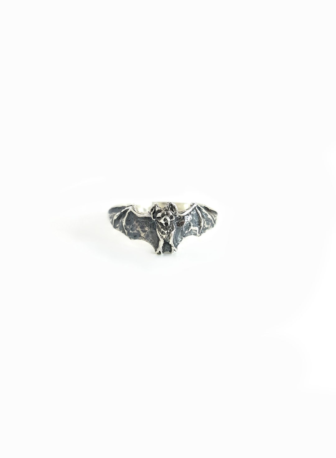 Bat Ring in Sterling Silver, Silver Vampire Bat Ring, Handmade Bat ...