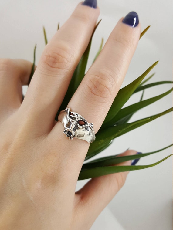etsy dinosaur ring