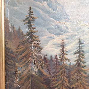 Alpine mountain lake landscape Alpine mountain lake landscape