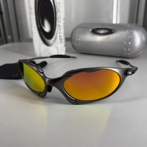 Gafas De Sol Unisex Estilo Retro, Montura Media, Lentes Polarizadas Mate Negro/dorado, Protección UVA/UVB