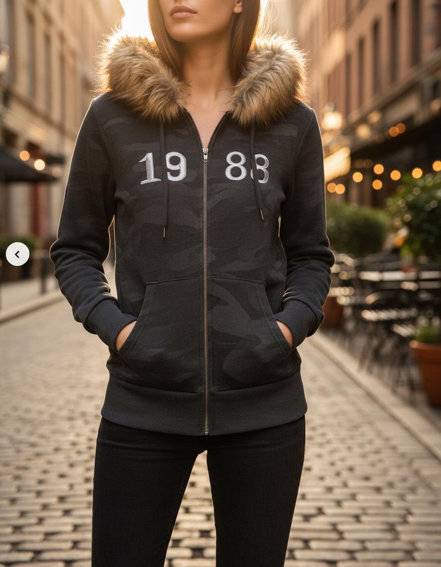 Y2k Jacket With Fur Hoodie - Etsy