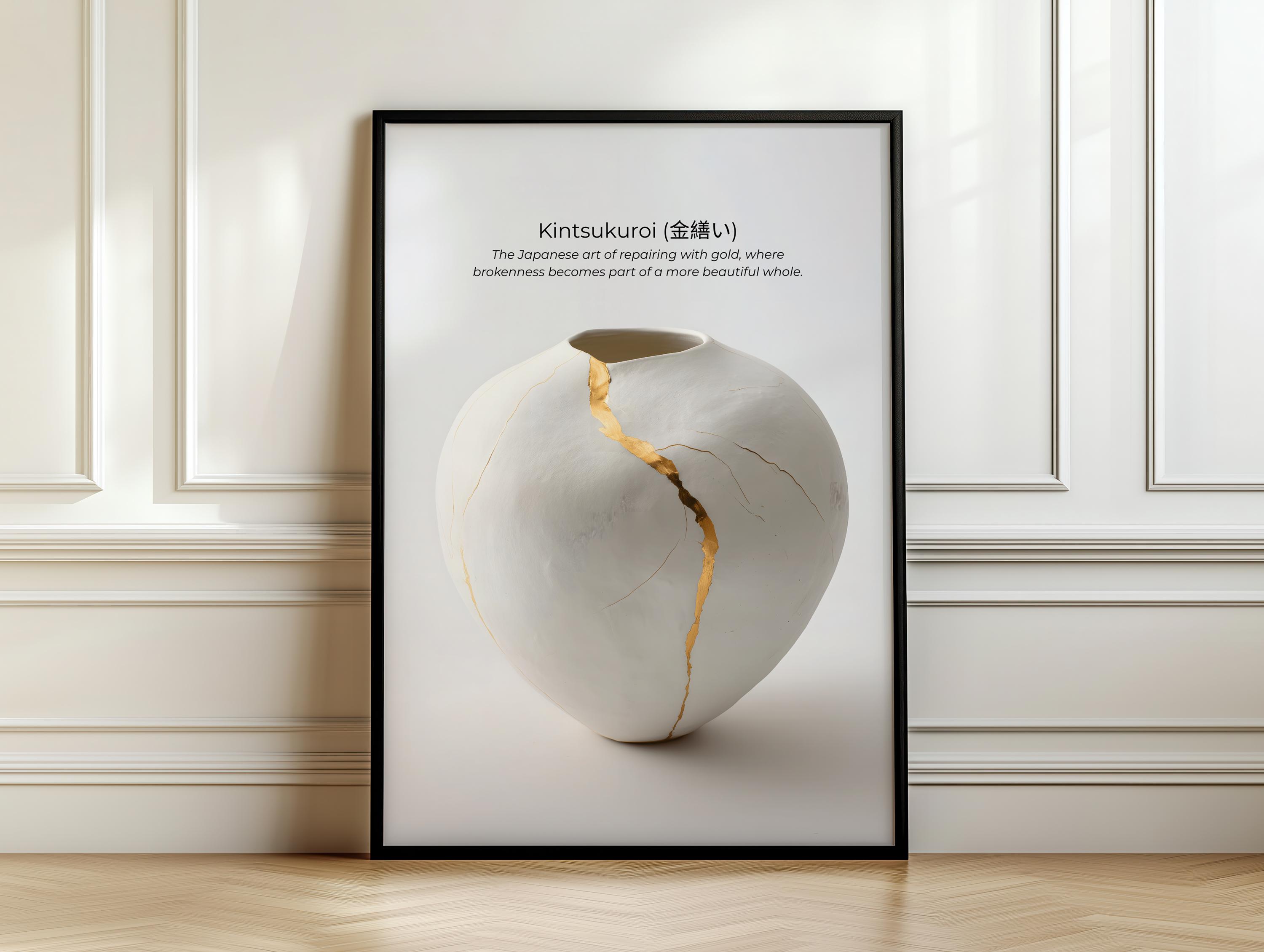 Large Kintsugi Vase - Etsy