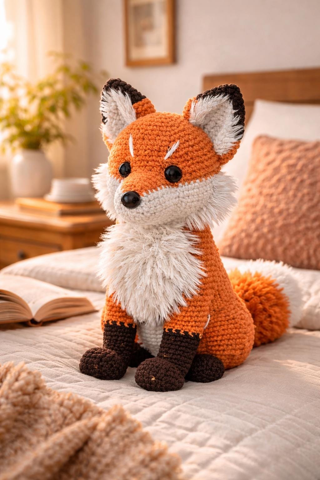 40 Fox Crochet Patterns: Fun & Easy Projects for Crafty Individuals 25 Amigurumi Fox Realistic Fox Plush Pattern Woodland Animal