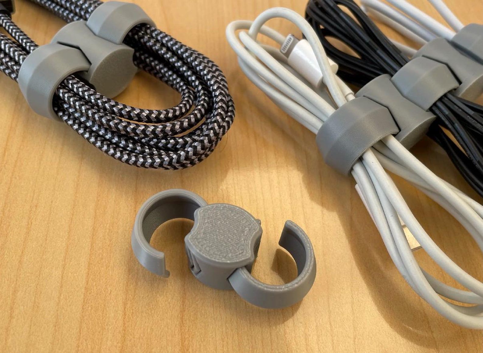 3D Printed Cable Organizer Clip Cord Management Holder 4 Pack Etsy 3D Printed Cable Organizer Clip Cord Management Holder 4 Pack Etsy