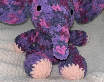Crocheted Elephant Amigurumi