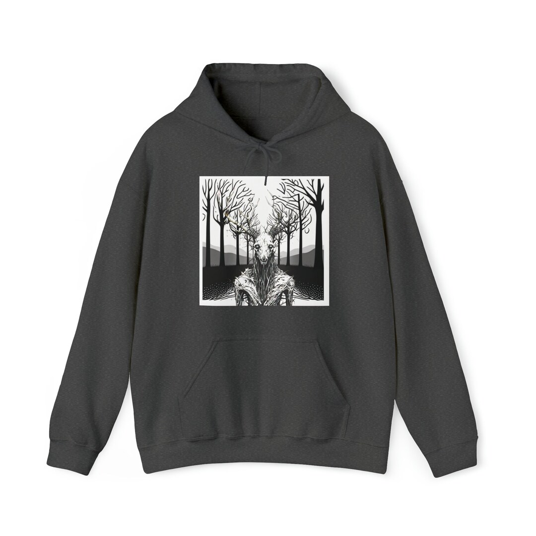Wendigo Hoodie, Wendigo Legend, Supernatural Being, Windigo, Paranormal