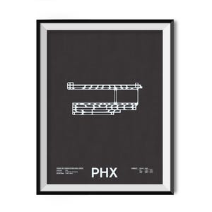Sérigraphie PHX : Phoenix Sky Harbor