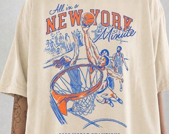 ヴィンテージ ニューヨーク・ニックス Tシャツ：1990年代 NBA
