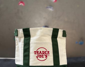 Trader Joe's Mini Tote Climbing Chalk Bucket/Bag
