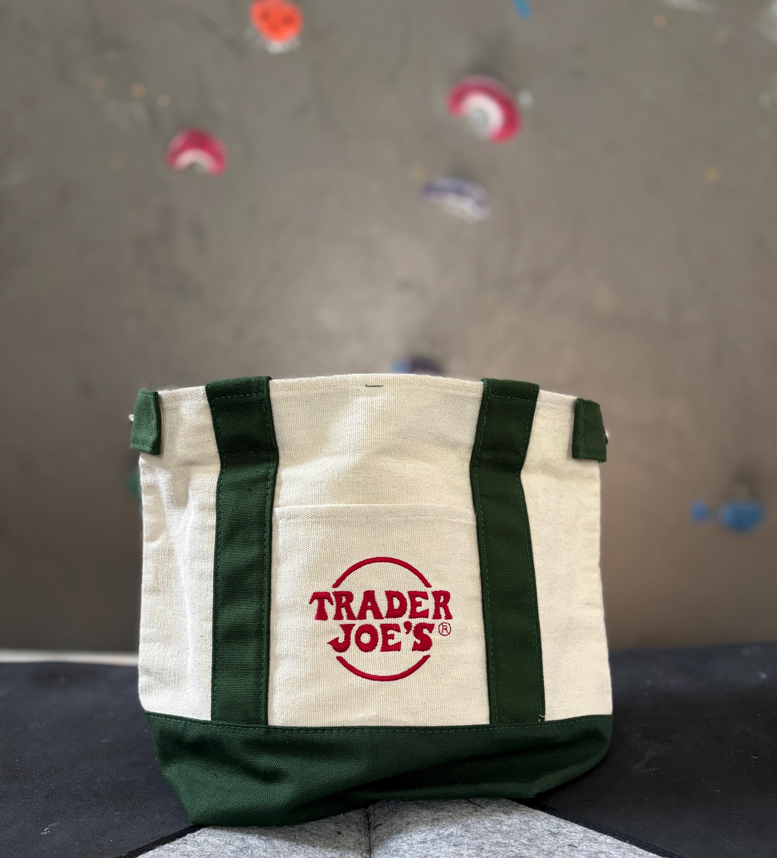 Trader Joe's Mini Tote Climbing Chalk Bucket/bag - Etsy