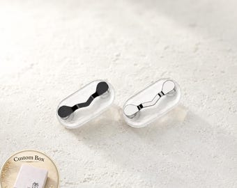 Magnetic Eyeglass Holder Clip, Gold Silver Black Glasses Keeper, Stylish Eyewear Holder for Shirt, Clothing or Everyday Use