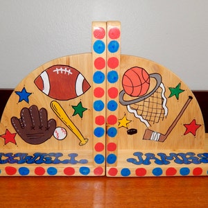 Sports Theme Bookends