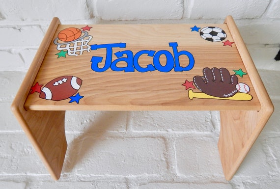 Personalized One Step Stool Etsy