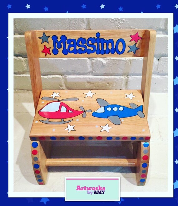 personalized stepping stool