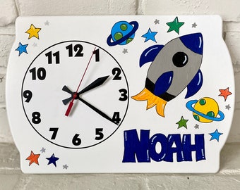 Horloge murale personnalisée pour les enfants