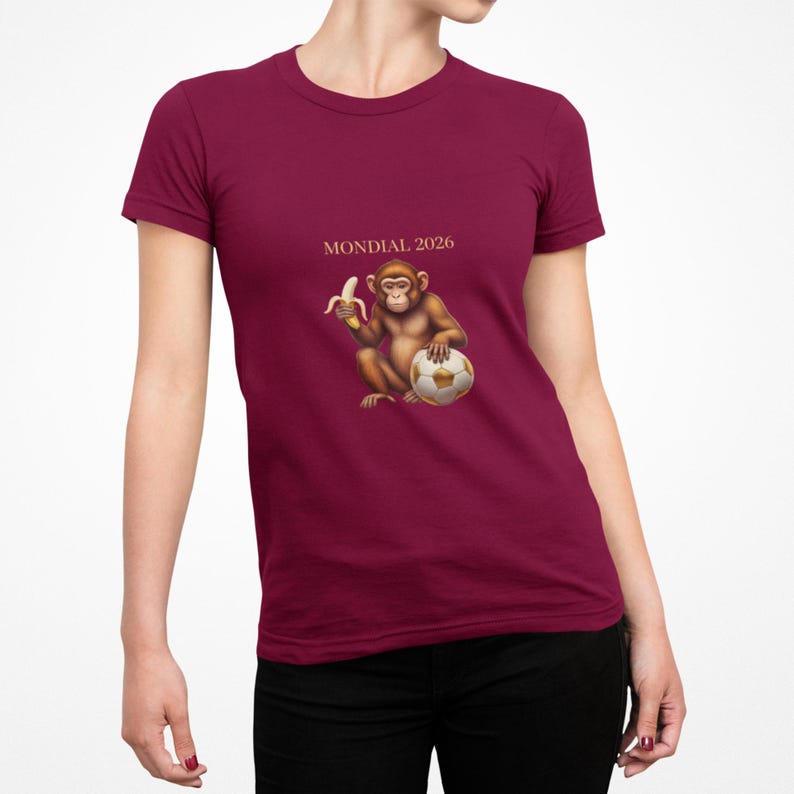 Unisex Tropical Animal Lover Mondial 2026 Tee image 4